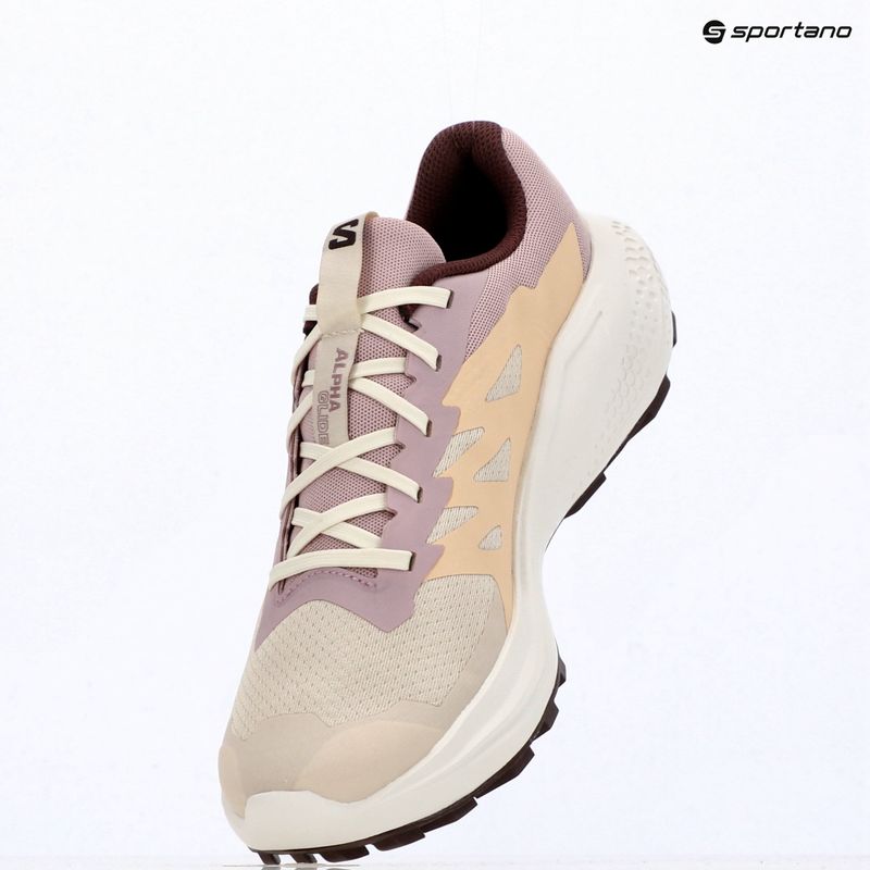 Încălțăminte de alergare pentru femei Salomon Alphaglide tapioca/dawn pink 9