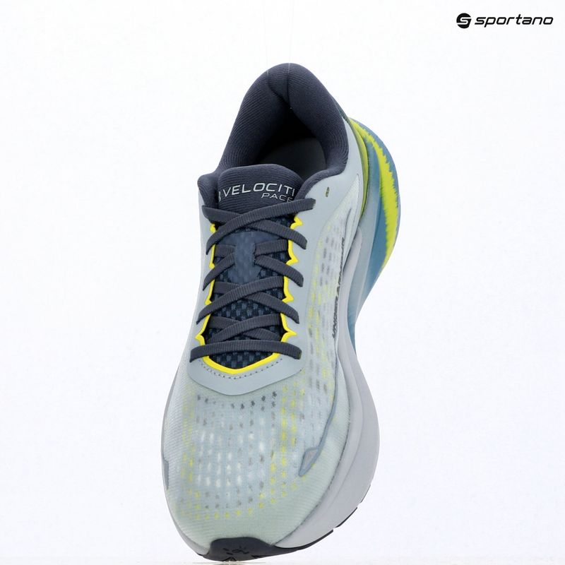 Încălțăminte de alergare pentru bărbați Under Armour Velociti Pace blue fog/flash light/downpour gray 9