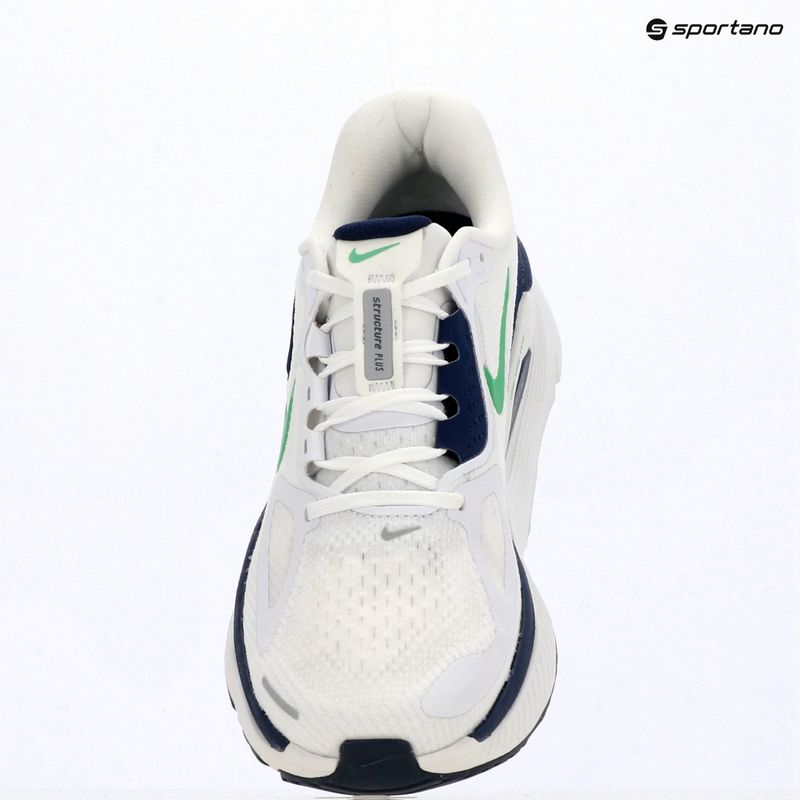 Încălțăminte de alergare pentru bărbați Nike Structure Plus white/midnight navy/green spark 10