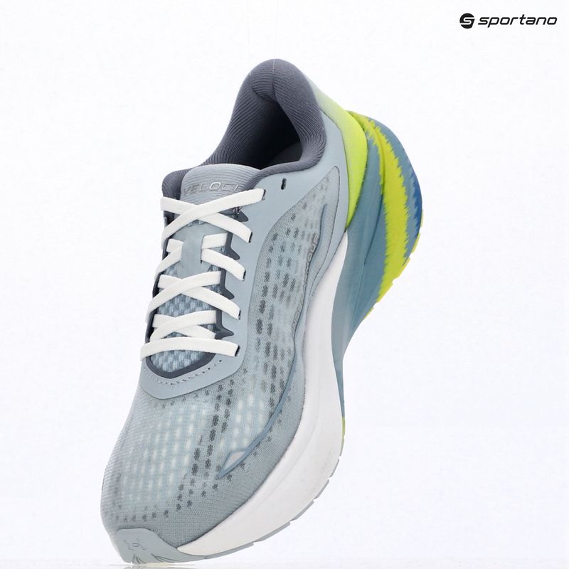 Încălțăminte de alergare pentru femei Under Armour Velociti Pace blue fog/flash light/metallic silver 9
