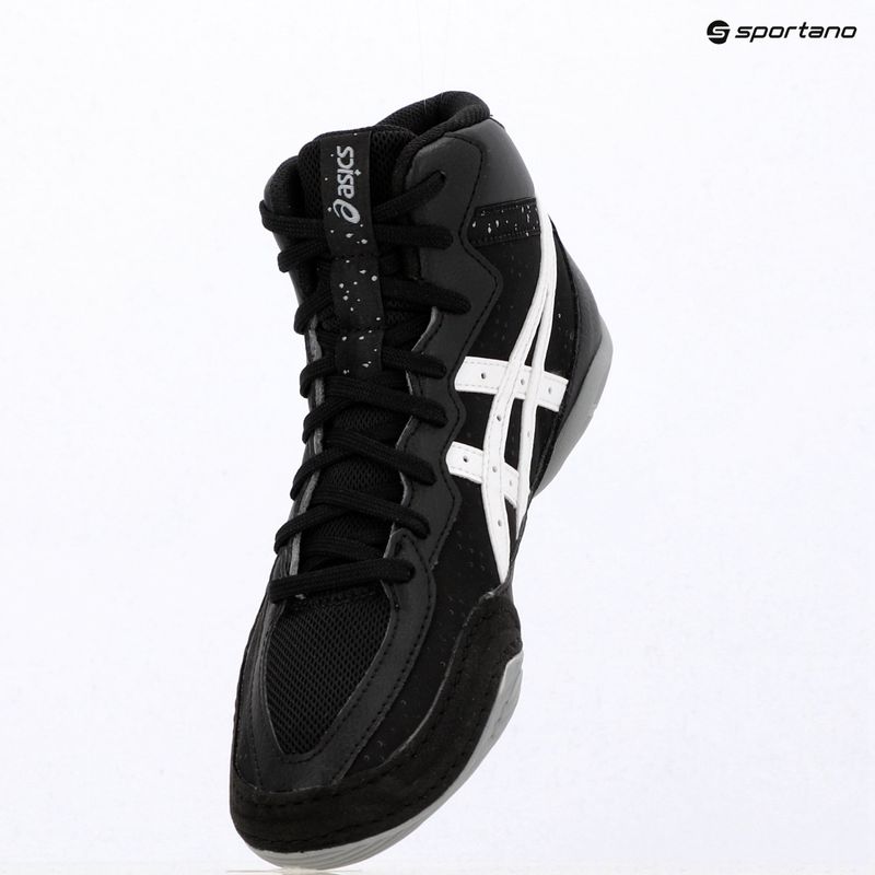 Încălțăminte de lupte pentru copii ASICS Matflex 8 GS black/white 6