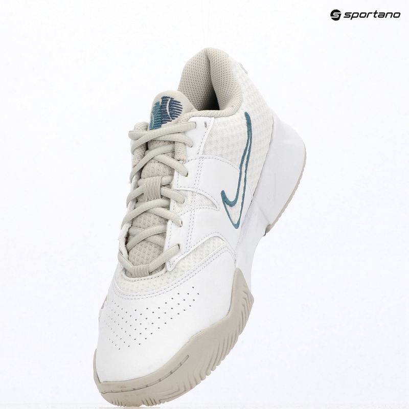 Încălțăminte de tenis pentru bărbați Nike Court Lite 4 White/Light Bone/New Slate/Smokey Blue 10