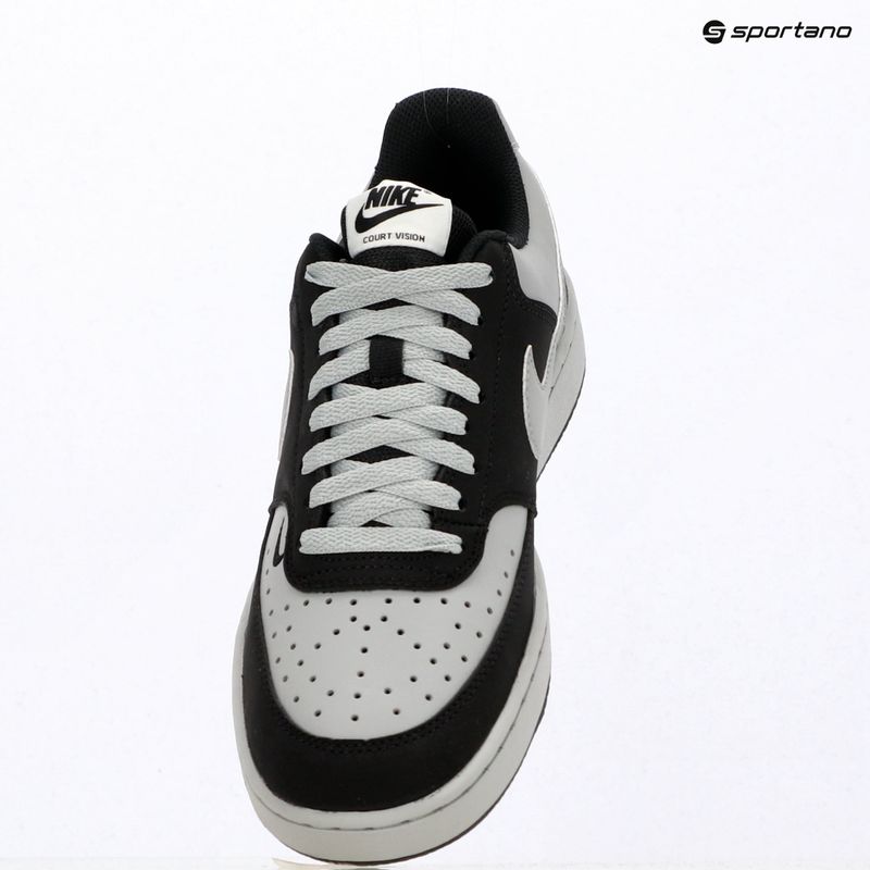 Încălțăminte pentru bărbați Nike Court Vision Low black/light smoke grey/sail/light smoke grey 8