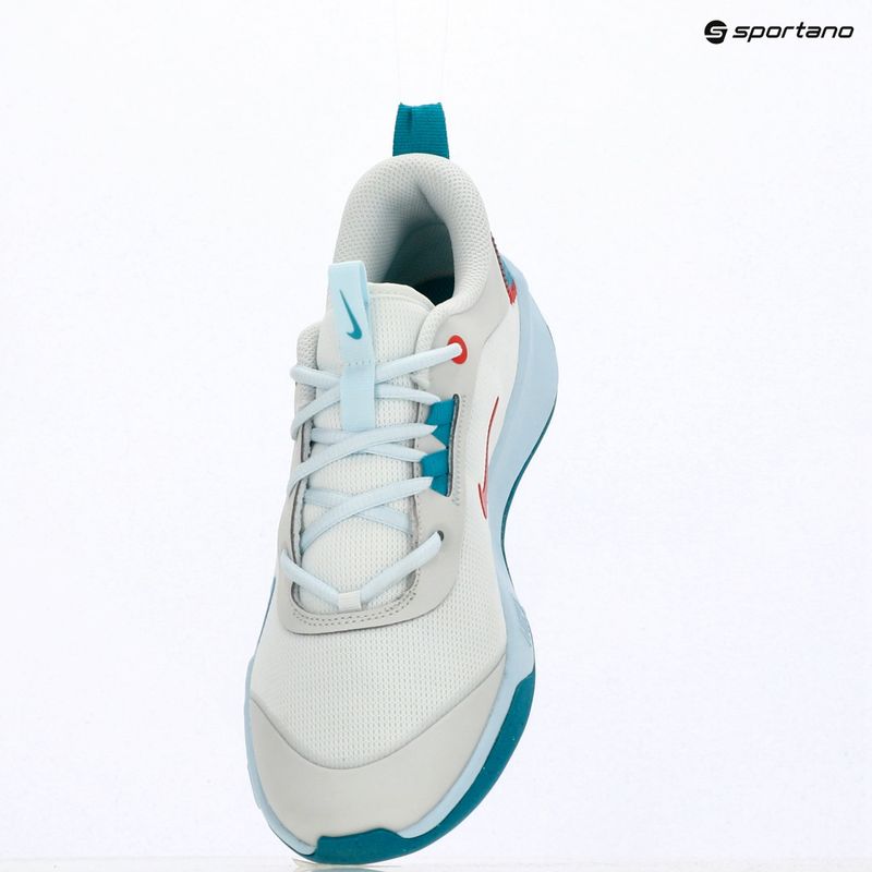 Încălțăminte pentru copii Nike Omni Multi-Court off white/energy/glacier blue 10