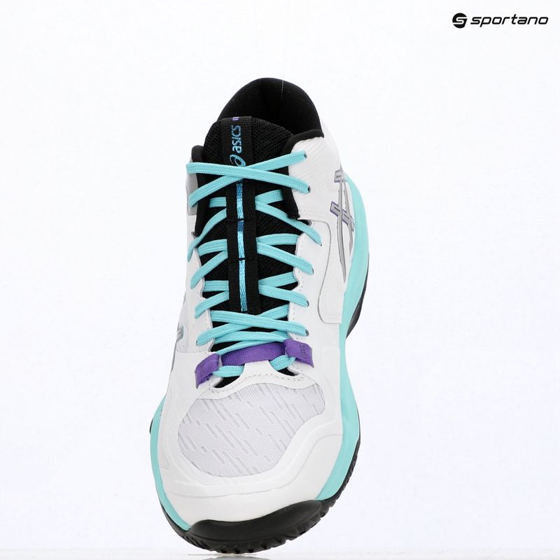 Încălțăminte de volei pentru femei ASICS Sky Elite FF MT 4 white/radiant amethyst 6