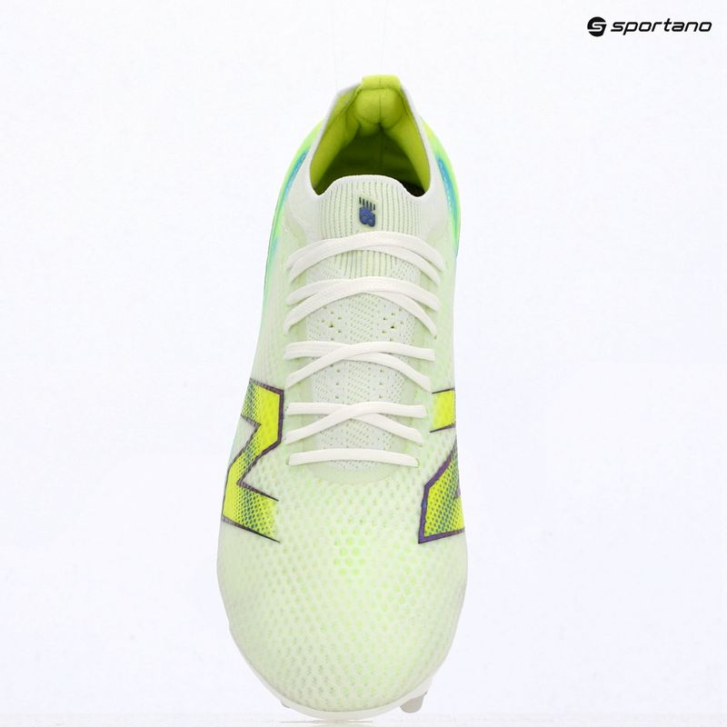 Încățăminte de fotbal New Balance Furon Elite V9 SG white/alkaline green 7