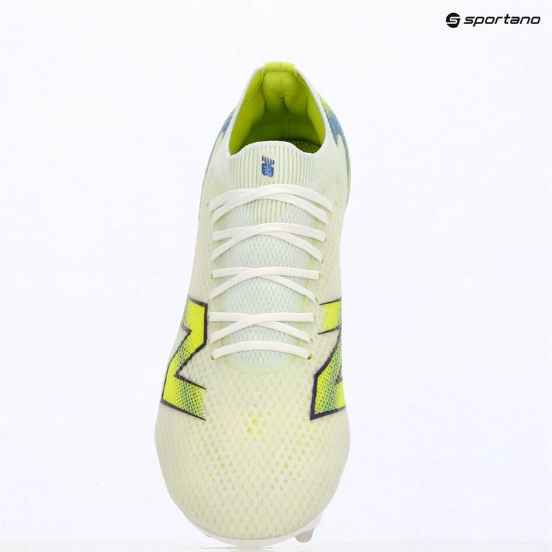 Încățăminte de fotbal New Balance Furon Pro V9 SG white/alkaline green 7