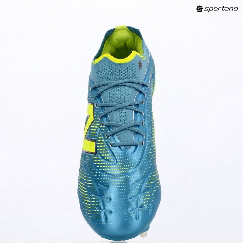Încățăminte de fotbal New Balance Tekela Elite Low V5 SG metallic blue/alkaline green/team navy 6