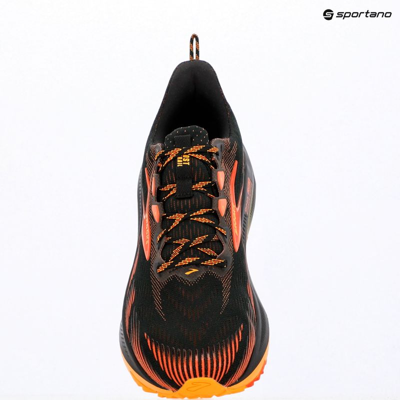 Încălțăminte de alergare pentru bărbați Brooks Ghost Trail black/red/orange 7