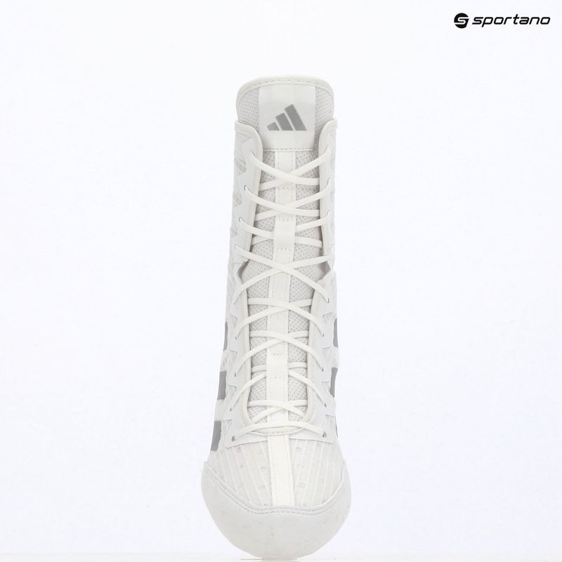 Încălțăminte de box adidas Box Hog 4 white/silver 9