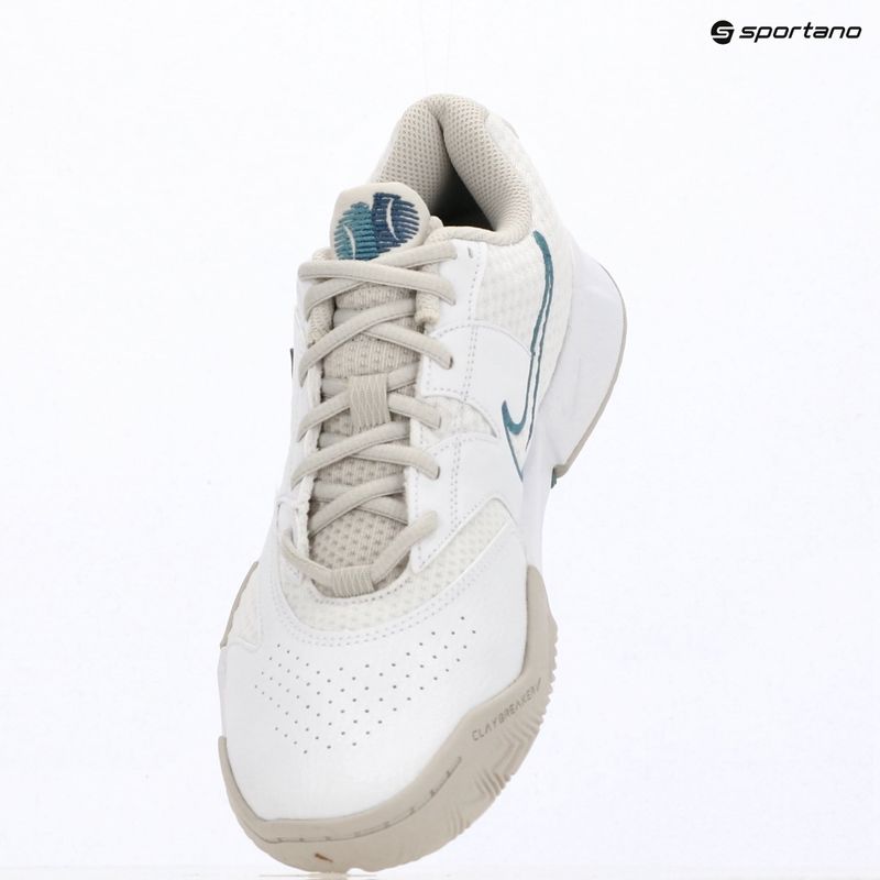 Încălțăminte de tenis pentru bărbați Nike Court Lite 4 White/Light Bone/New Slate/Smokey Blue 10