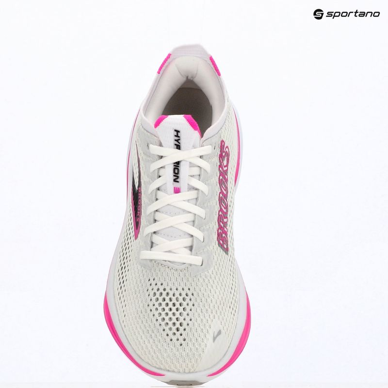 Încălțăminte de alergare pentru femei Brooks Hyperion 3 white/luminary/cyber pink 9