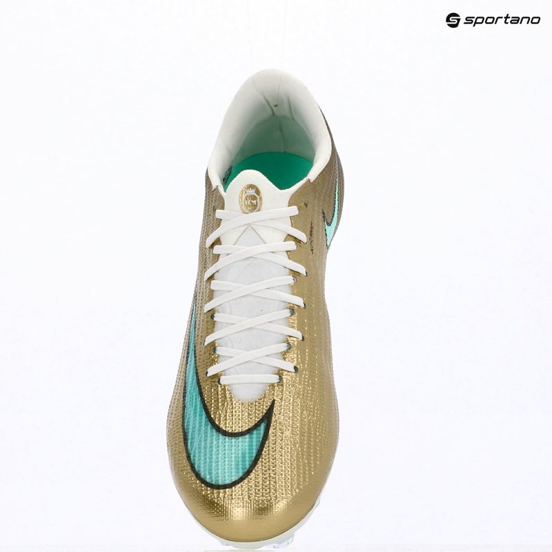 Încălțăminte de fotbal pentru bărbați Nike Mercurial Superfly 11 Elite "Kylian Mbappé" metallic gold/green glow 9