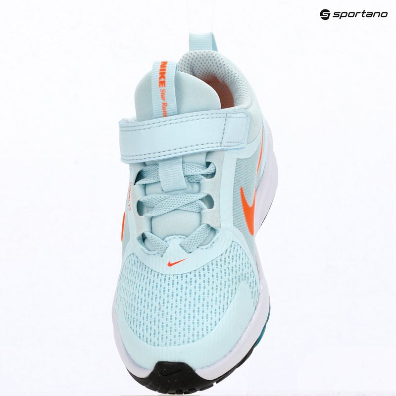 Încălțăminte pentru copii Nike Star Runner 5 glacier blue/energy/black/total orange 8
