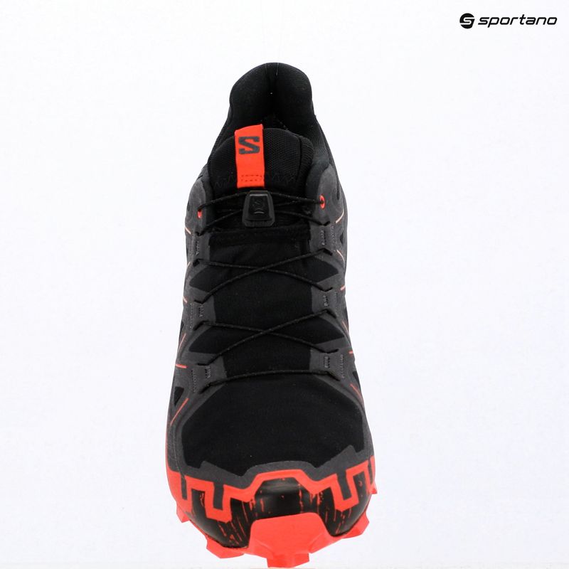 Încălțăminte de alergare pentru bărbați Salomon Speedcross 6 GTX black/fiery red 16