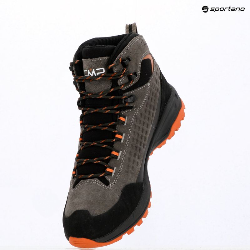 Încălțăminte de trekking pentru bărbați CMP Vertyx Mid Waterproof fango/ruggine 9