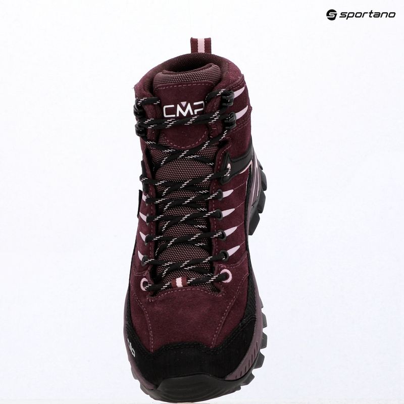 Încălțăminte de trekking pentru femei CMP Rigel 2.0 Mid Waterproof plum/soft pink 9