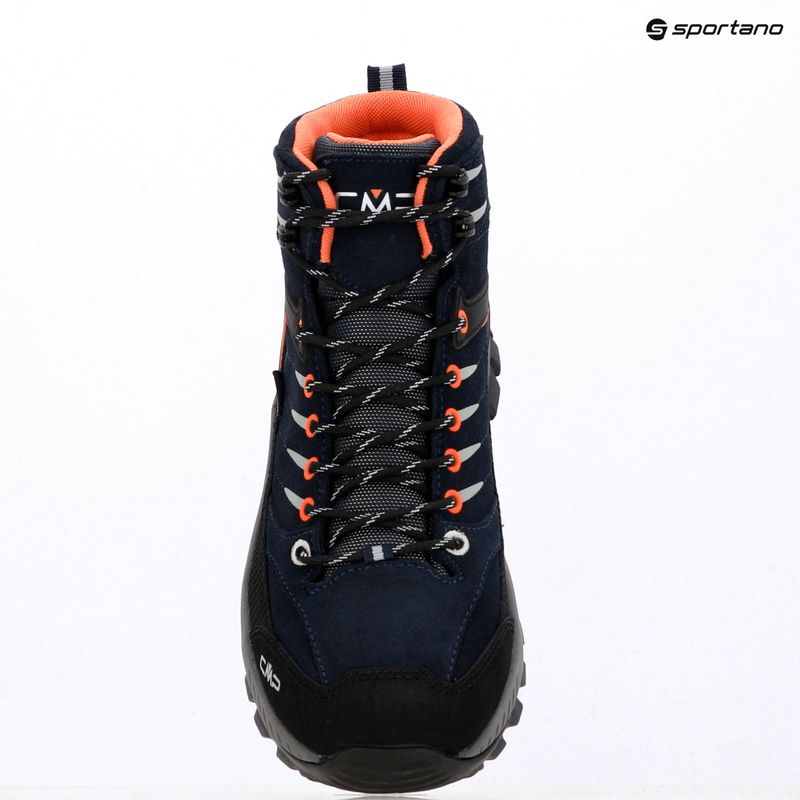 Încălțăminte de trekking pentru femei CMP Rigel 2.0 Mid Waterproof b.blue/ghiaccio/marigold 9