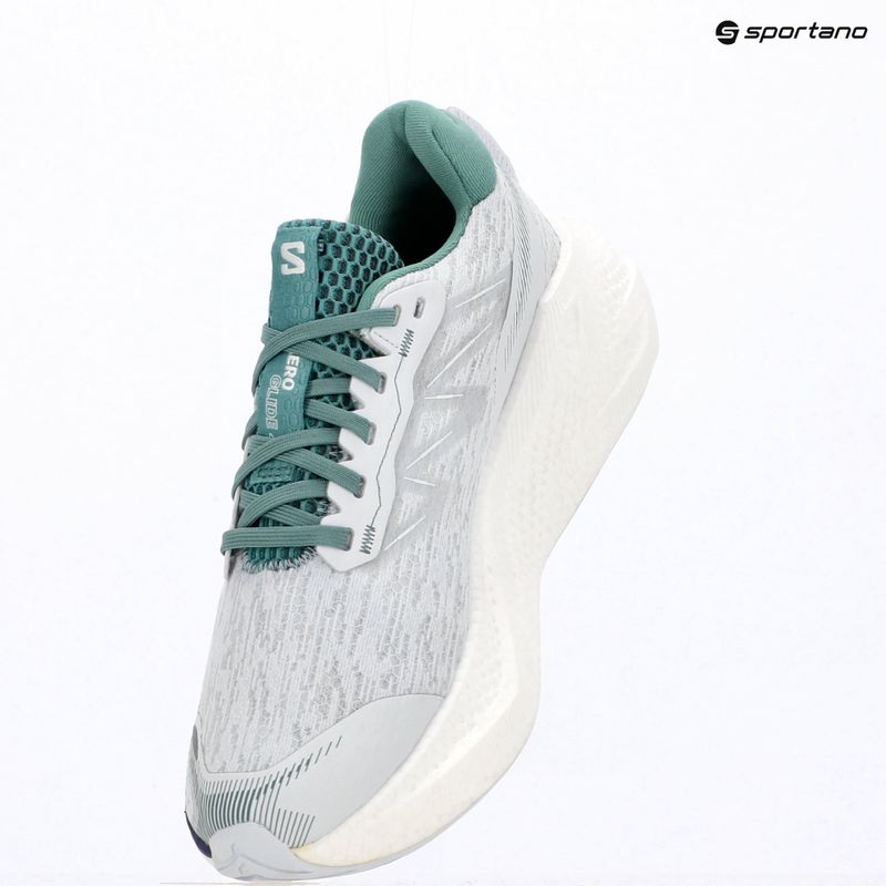 Încălțăminte de alergare pentru femei Salomon Aero Glide 4 ancient water/white 14