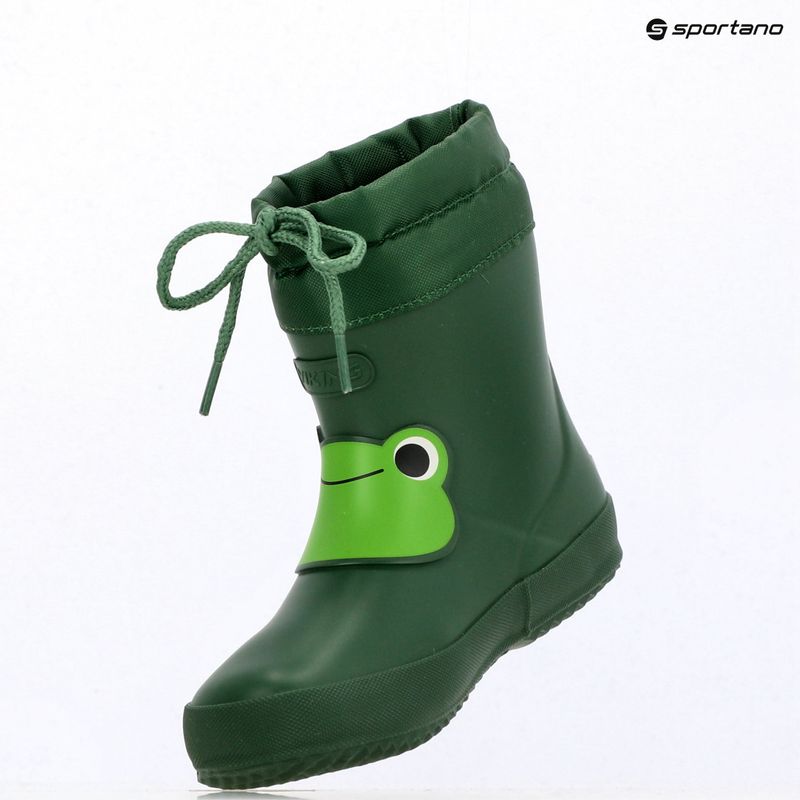 Cizme pentru copii Viking Alv Indie Print green 16