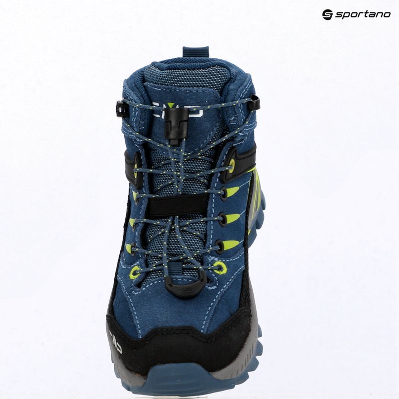 Încălțăminte de trekking pentru copii CMP Rigel 2.0 Mid Waterproof infinity/acido 9