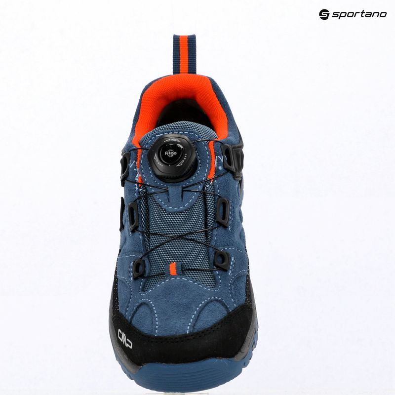 Încălțăminte de trekking pentru copii CMP Kiruna Low FitGo Waterproof bluestone/arancio 9