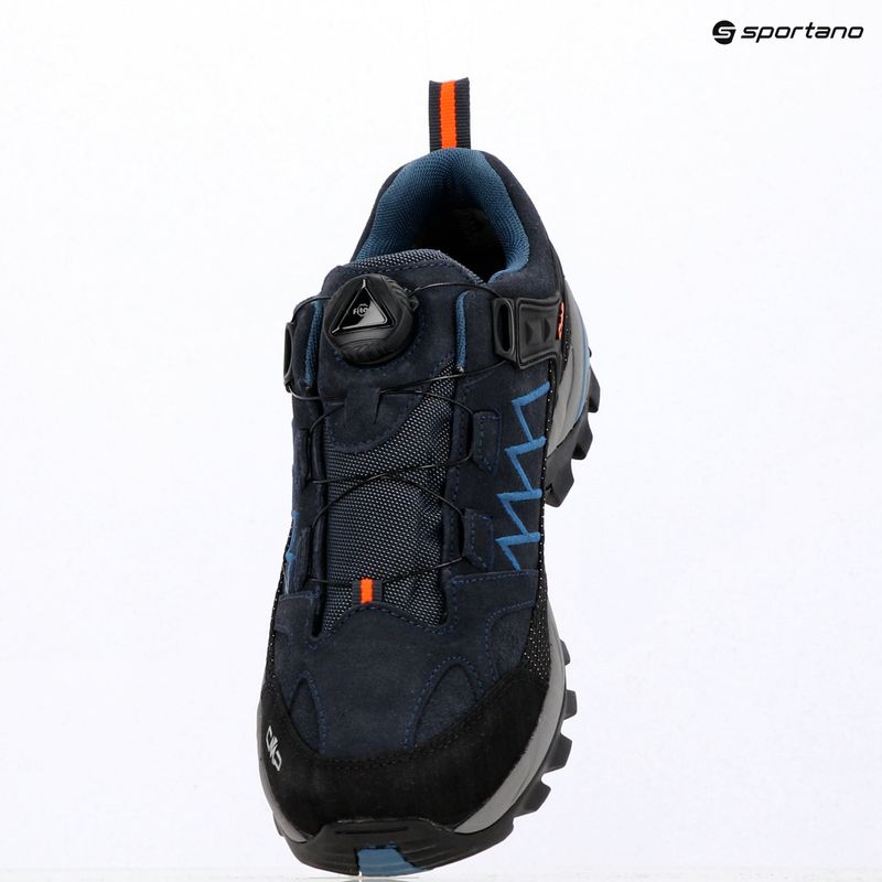 Încălțăminte de trekking pentru bărbați CMP Rigel Low Fitgo Wp b.blue/flash orange 9