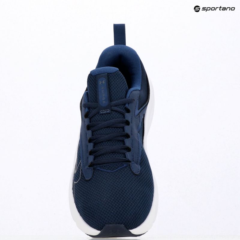 Încălțăminte de alergare pentru bărbați Under Armour Surge 5 academy/white/downpour gray 14