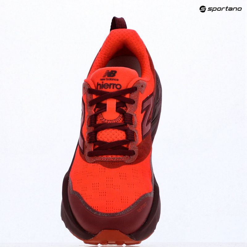 Încălțăminte de alergare pentru bărbați New Balance Fresh Foam Hierro V9 neo flame/mulled wine 6