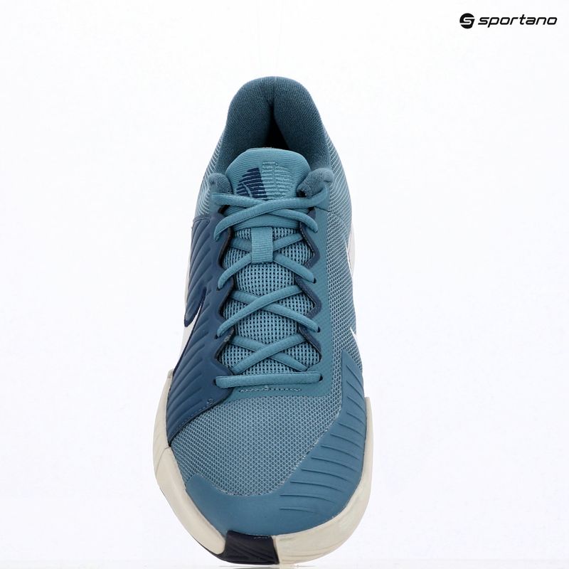 Încălțăminte de tenis pentru bărbați Nike GP Challenge Pro smokey blue/light bone/new slate/white 6