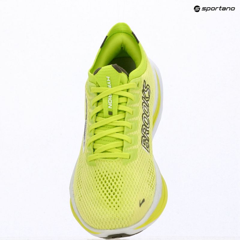 Încălțăminte de alergare pentru bărbați Brooks Hyperion 3 sunny lime/olive/white 9