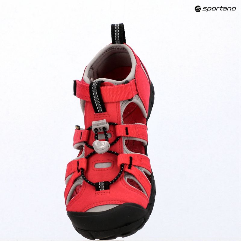 Sandale pentru juniori KEEN Seacamp II CNX red/alloy 9