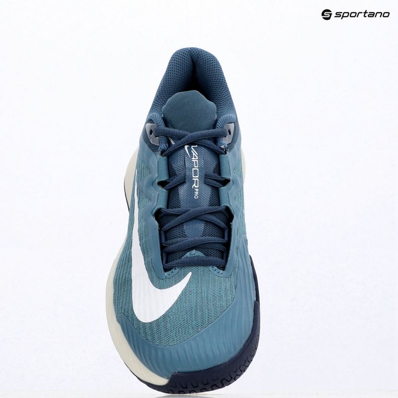 Încălțăminte de tenis pentru bărbați Nike Vapor Pro 3 smokey blue/light bone/new slate/white 17