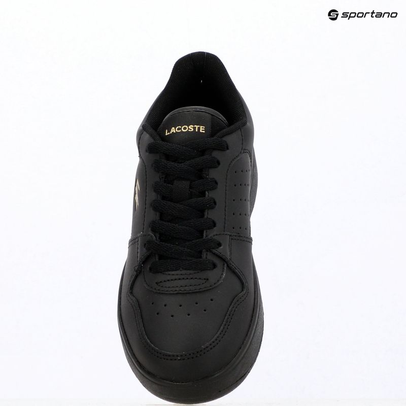 Încălțăminte pentru femei Lacoste Court Ace Leather black/gold 9