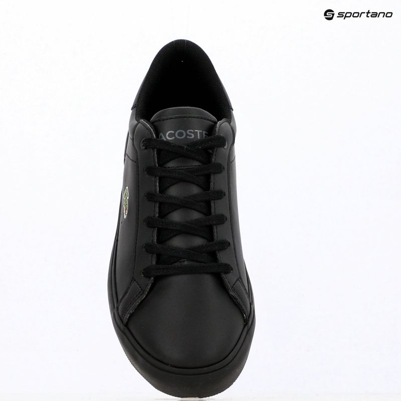 Încălțăminte pentru copii Lacoste Powercourt black/black 9