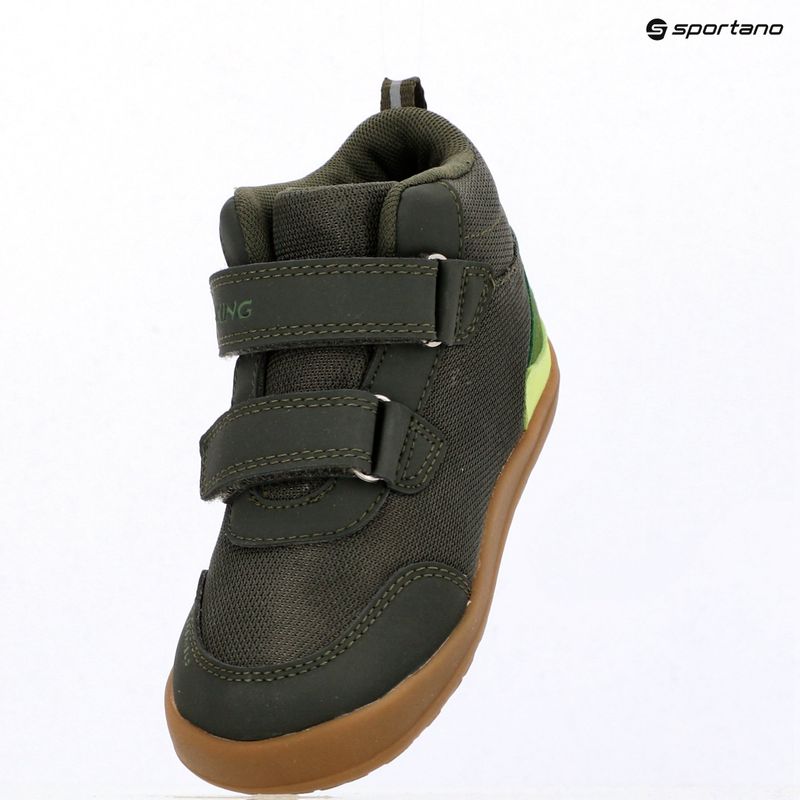 Încălțăminte barefoot pentru copii Viking Alv Barefoot Mid 2V Waterproof pine 22