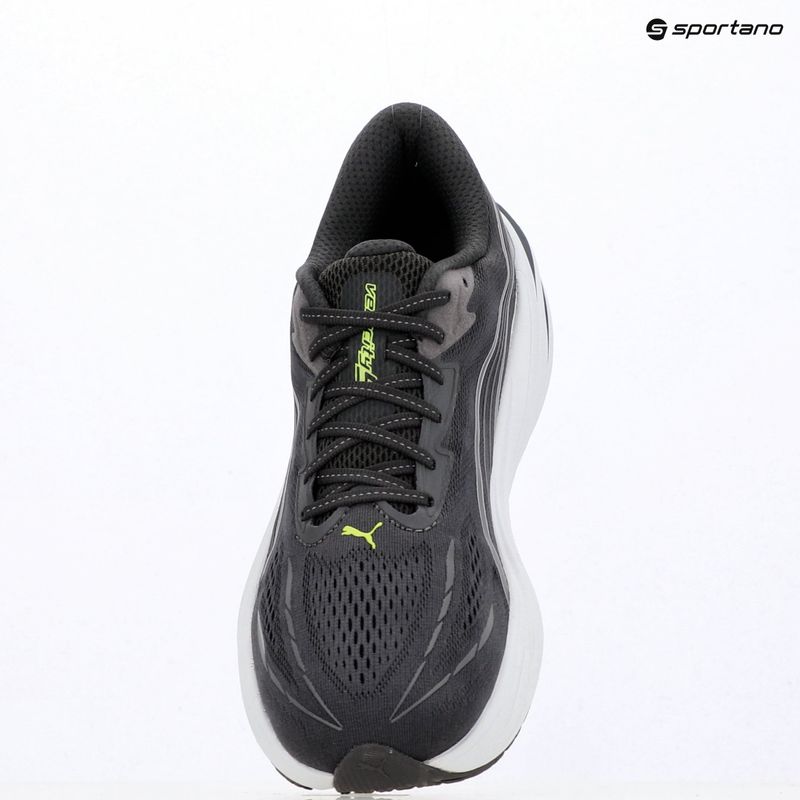 Încălțăminte de alergare pentru bărbați Puma Velocity Nitro 5 moody gray/sunny lime 9