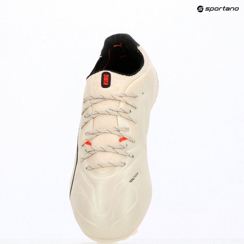 Încățăminte de fotbal PUMA King 20 Ultimate FG/AG sugared almond/puma black/ultra red 10