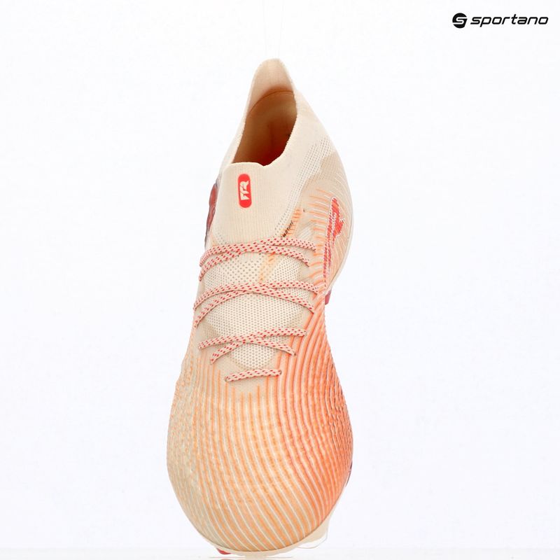 Încățăminte de fotbal PUMA Future 9 Ultimate FG sugared almond/puma white/ultra red/puma black 12