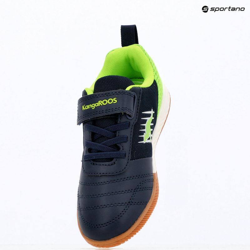 Încălțăminte pentru copii KangaROOS K5-Super Court EV dark navy/lime 3