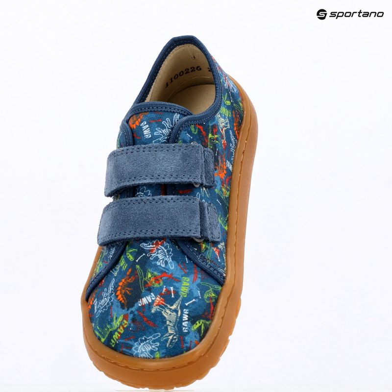 Încălțăminte barefoot pentru copii Froddo Barefoot Canvas denim+ 9