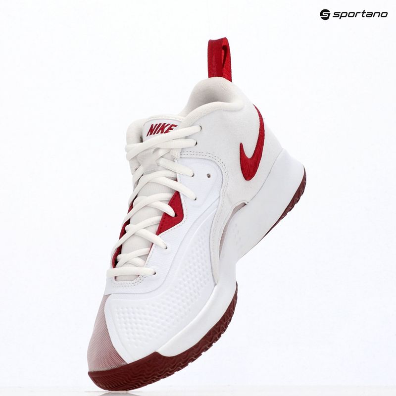 Pantofi Nike React Hyperset 2 white/team crimson 9