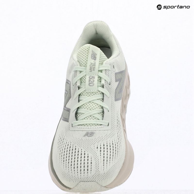 Încălțăminte de alergare pentru femei New Balance Fresh Foam 520's V9 mint water/lone star grey/silver metallic 7