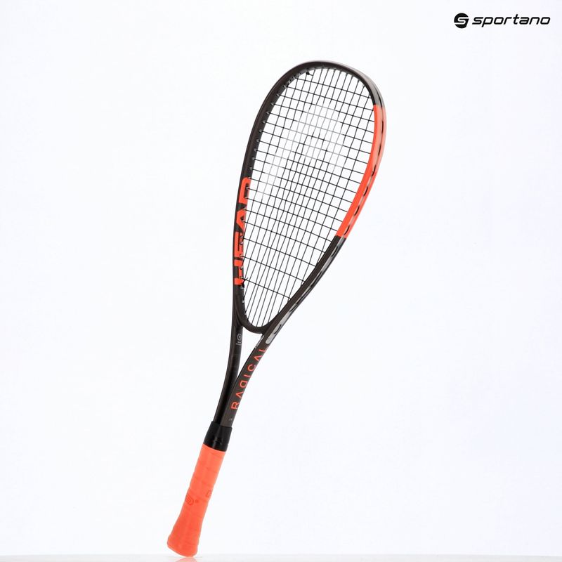 Rachetă de squash pentru copii HEAD Radical Junior 2026 black/red 10