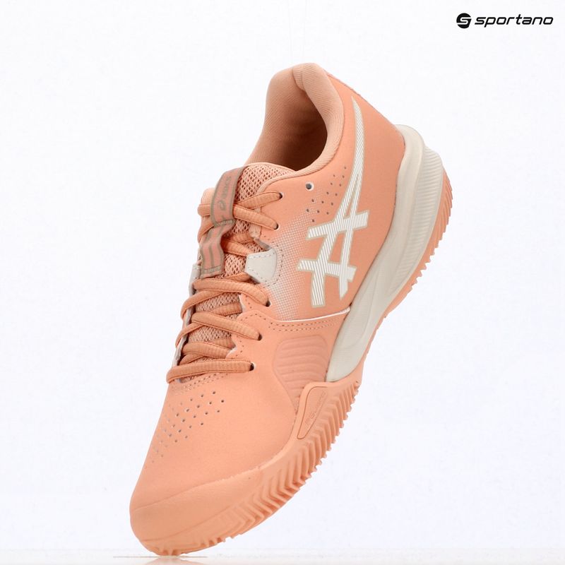 Încălțăminte de tenis pentru femei ASICS Gel-Challenger 15 Clay W cantaloupe/white 9