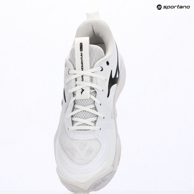Încălțăminte de volei Mizuno Wave Momentum Elite white/metallic gray/black 7