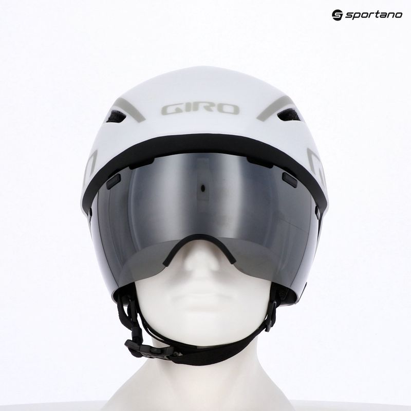 Cască de bicicletă Giro Aerohead MIPS matte white silver 3
