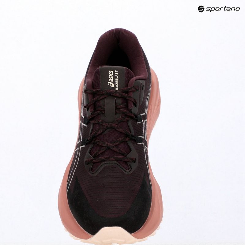 Pantofi de alergare pentru femei Asics Blazeblast dark aubergine/rose dust 14
