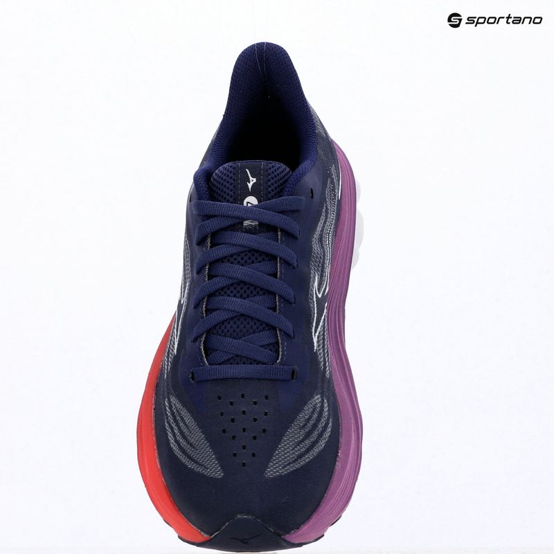 Încălțăminte de alergare pentru femei Mizuno Wave Skyrise 7 rhodonite/white/tomato puree 7