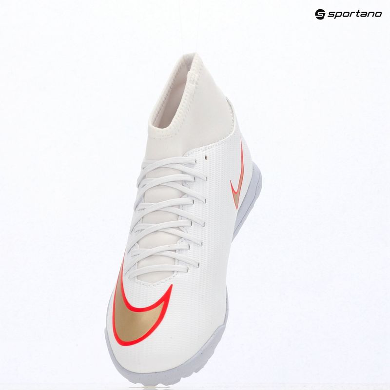 Încălțăminte de fotbal pentru bărbați Nike Mercurial Superfly 11 Club white/bright crimson/blur 15